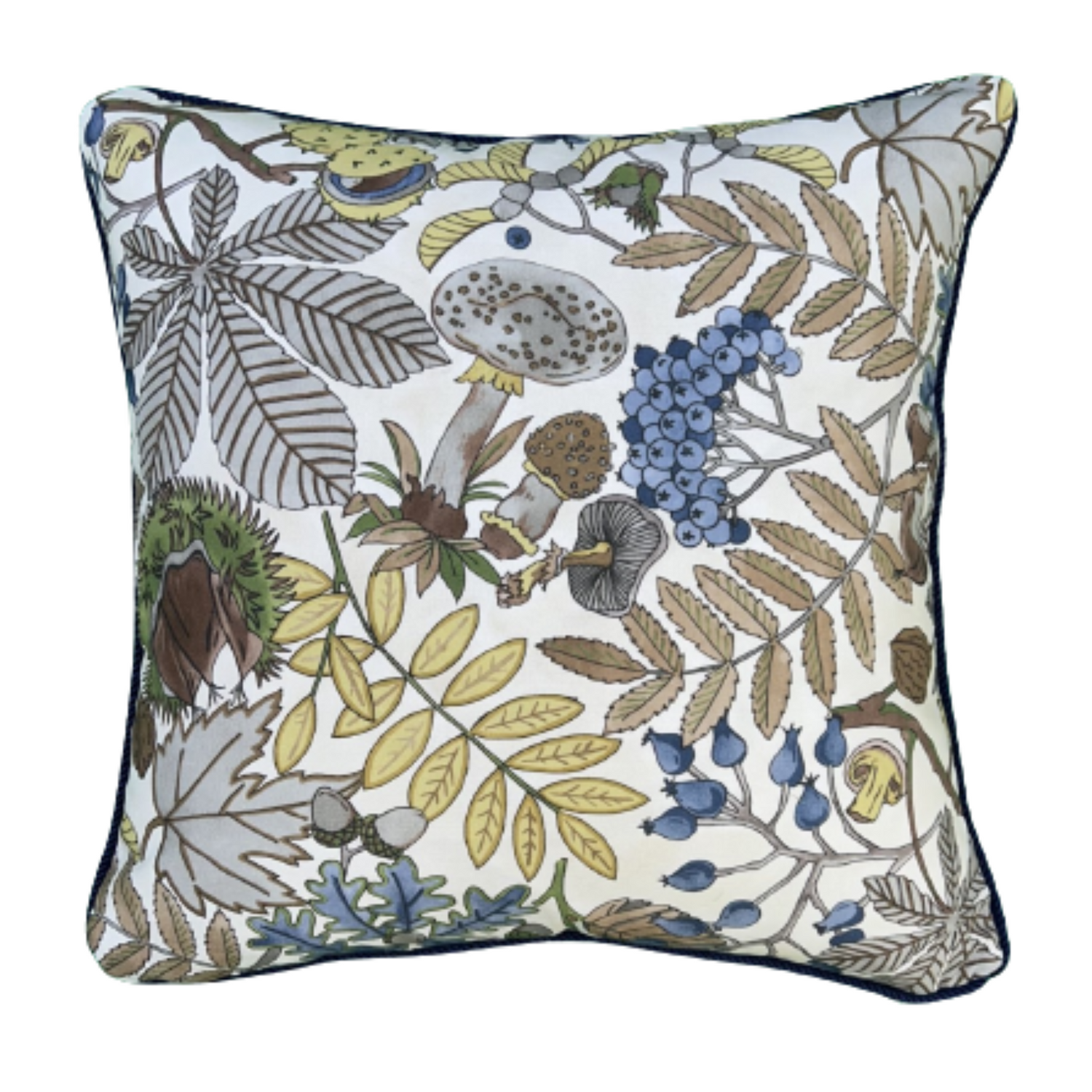 Arts & Crafts A Walk in the Woods 19 x 19 Decorative Pillow with Down Feather Insert